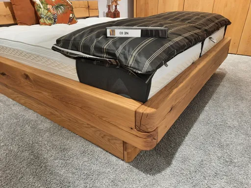 Balkenbett mit 2 Nachtkosolen BALTIMORE